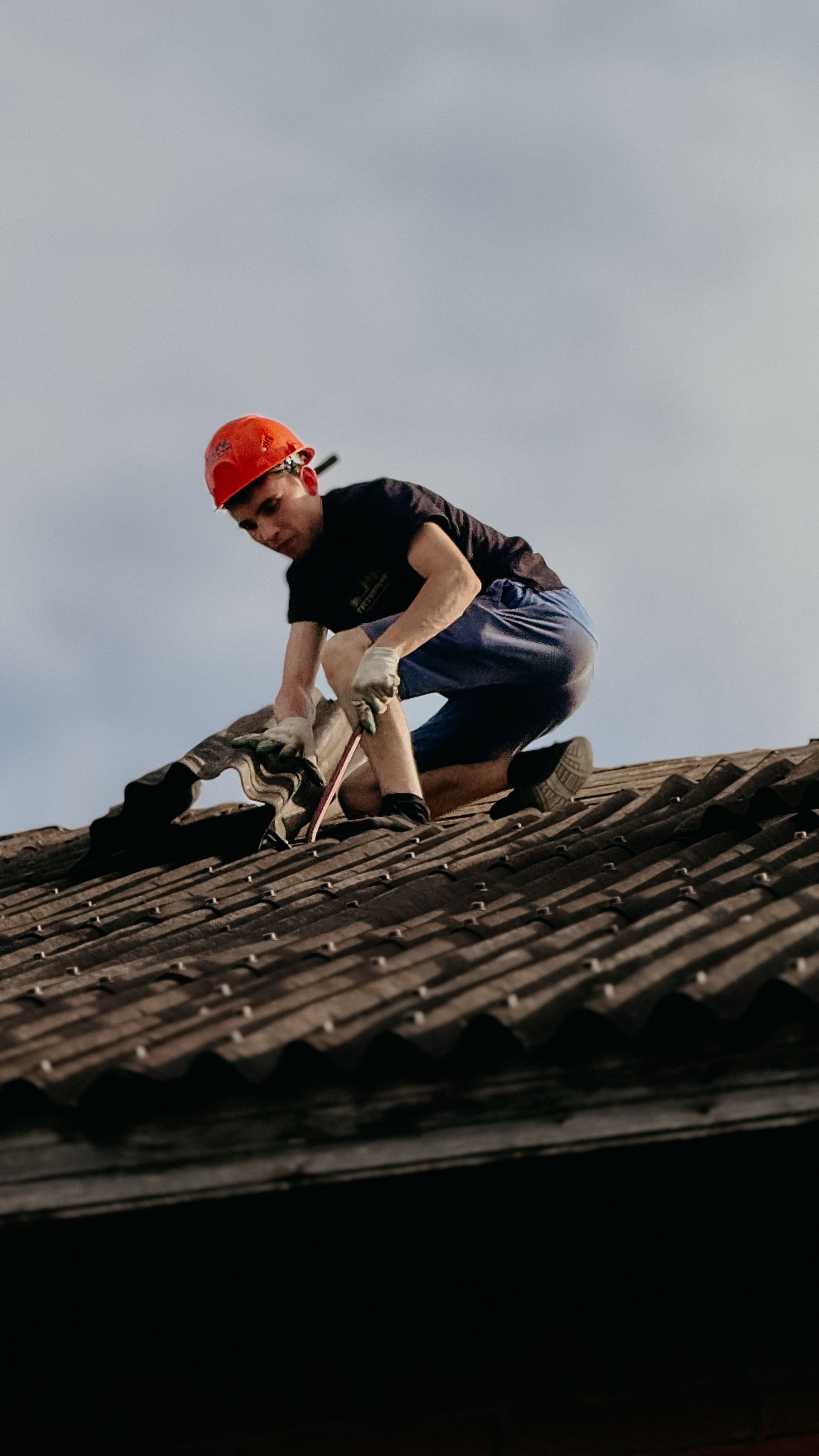 Waterproofing application on commercial roof