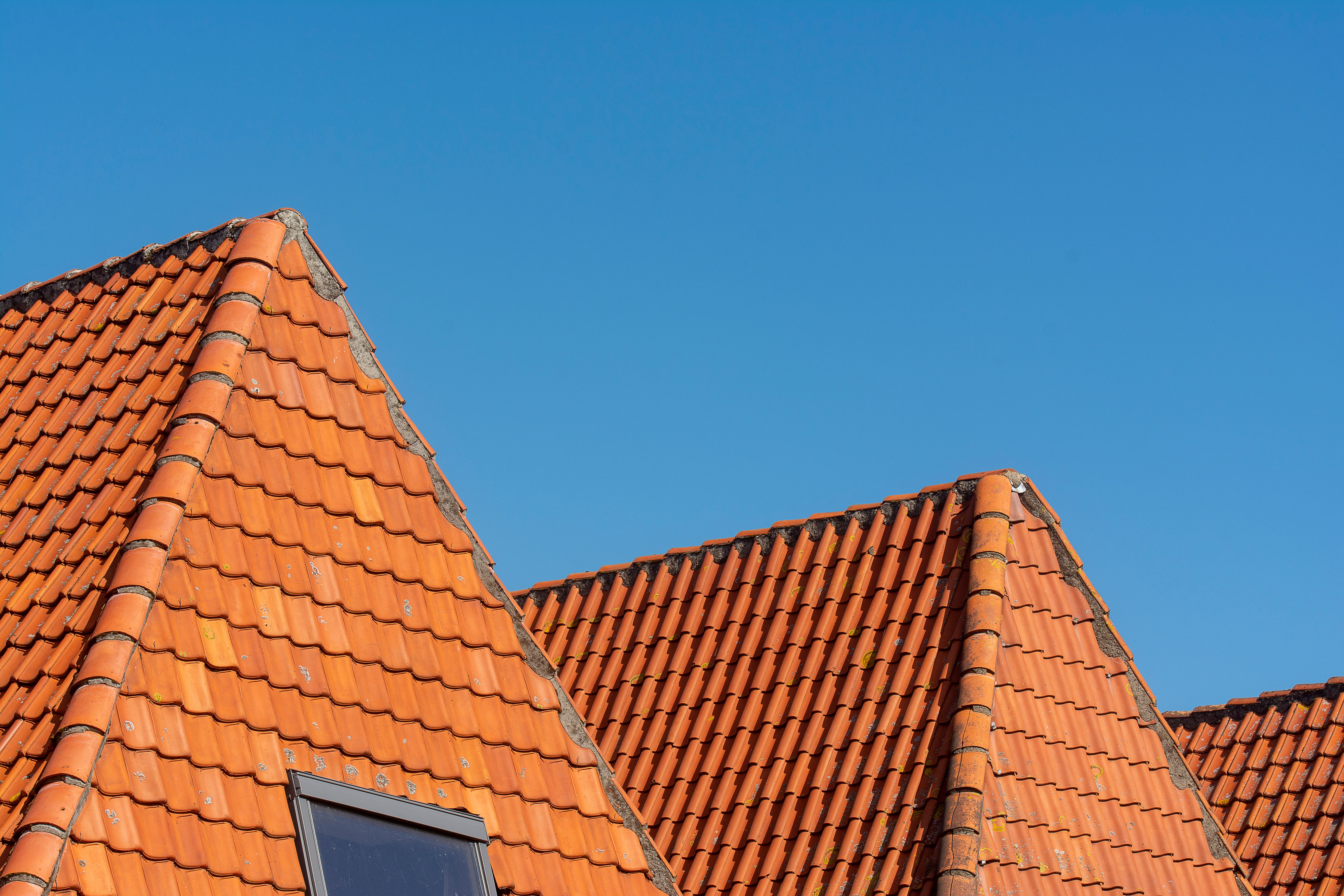 Roof inspection being performed by professional