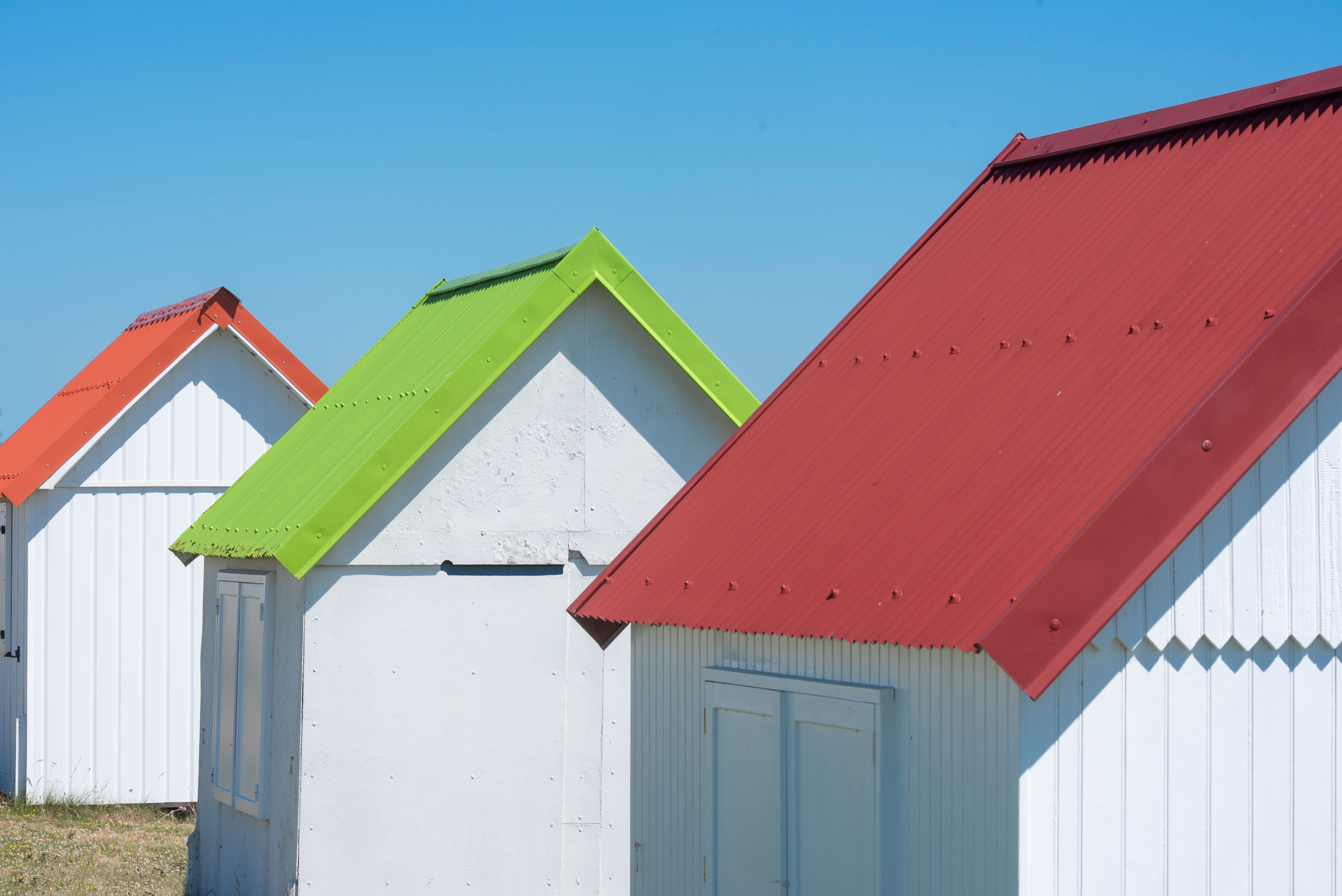 Scheduled roof maintenance work