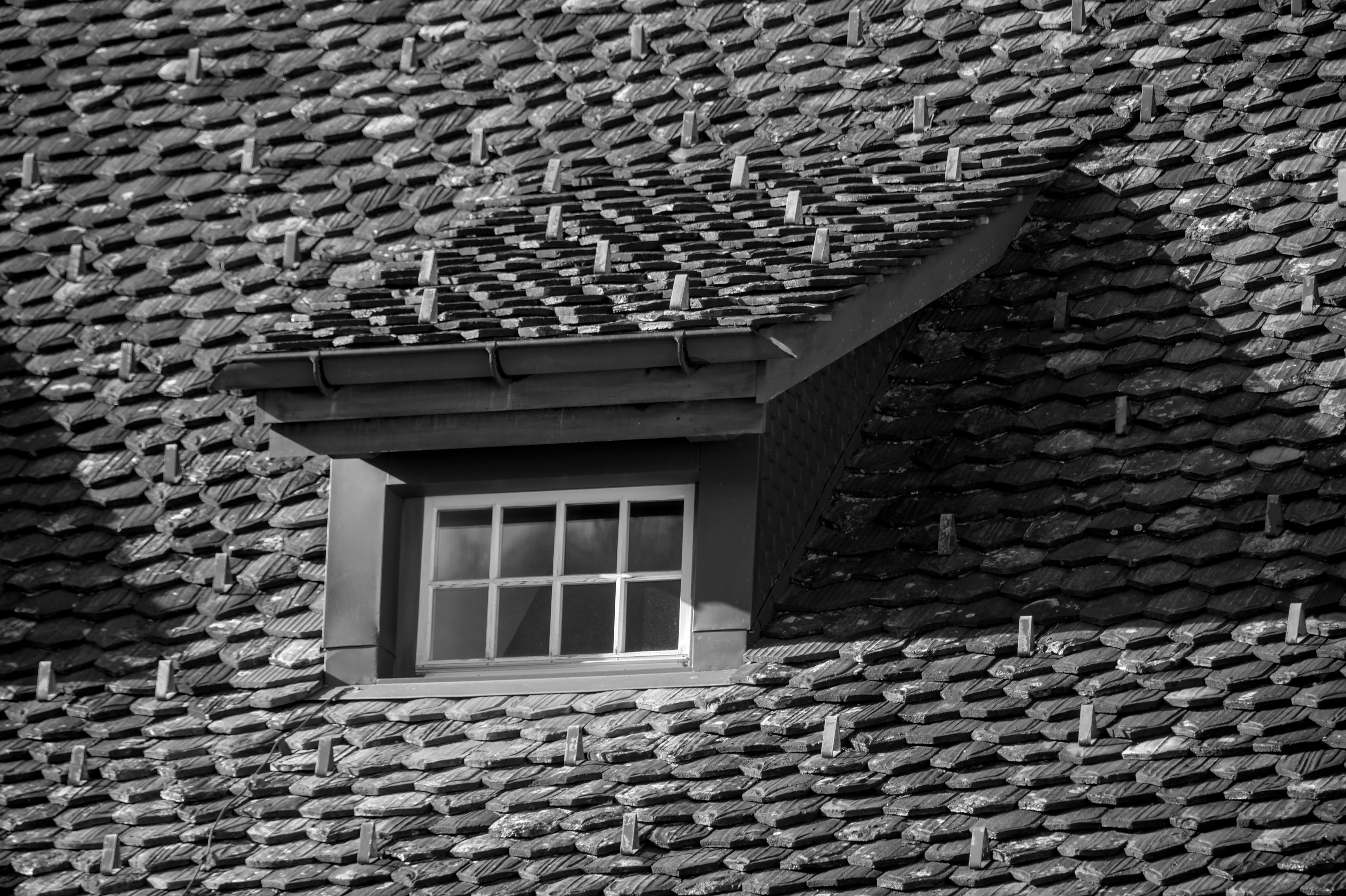 Roof maintenance work